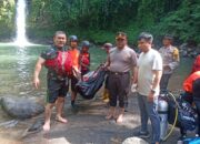 Tim Gabungan Basarnas NTB Berhasil Temukan Jasad Korban Tenggelam di Air Terjun Tibu Sendalam 