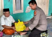 Polsek Sandubaya Peduli Masyarakat, Gelar Baksos Sembako