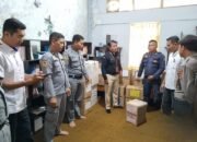 Subsatgas PAM Kantor KPU Lakukan Monitoring Proses Penyortiran Surat Suara PSU 