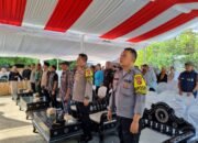 Polres Loteng Berikan Pengamanan Simulasi Pemungutan dan Pengitungan Suara Pemilu 2024