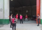 4 Personel Sat Samapta Polres Lombok Barat Jaga Gudang Logistik KPU