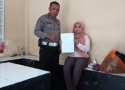 Jujur dan Amanah! Polsek Sandubaya Kembalikan Temuan Barang Berharga Kepada Pemiliknya