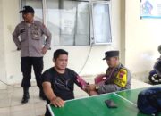 Polres Loteng Berikan Pelayanan Kesehatan Bagi Petugas pengamanan Pemilu 2024