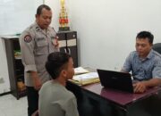 Polsek Sandubaya Tangkap Terduga Pelaku Pencurian Beras 