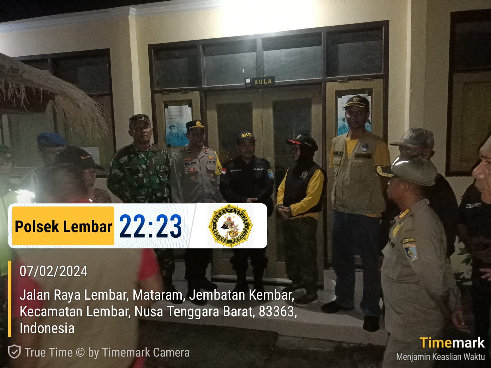 Patroli Gabungan di Lembar