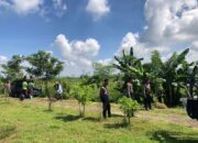 Patroli Dialogis Polres Lombok Tengah Ciptakan Rasa Aman Saat Panen Padi di Desa Segala Anyar