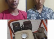 Curi Mesin Pompa Air, Polsek Labangka Amankan 2 Orang Pria