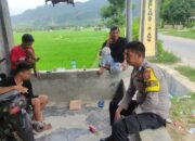 Anggota Polsek Taliwang Resor Sumbawa Barat Berikan Sosialisasi TPPO