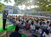 Tanamkan Kesadaran Pelajar Tertib Lalu Lintas, Polres Lombok Tengah Sosialisasi ke Sekolah
