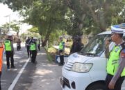 Hari Pertama Operasi Keselamatan Rinjani, Puluhan Pengendara Diberi Teguran