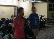 Dua Pria di Mataram Diringkus Tim Resmob Polresta Mataram Atas Dugaan Curanmor