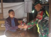 Senter untuk Keamanan! Babinsa Lombok Utara Berperan Aktif Ciptakan Lingkungan Kondusif