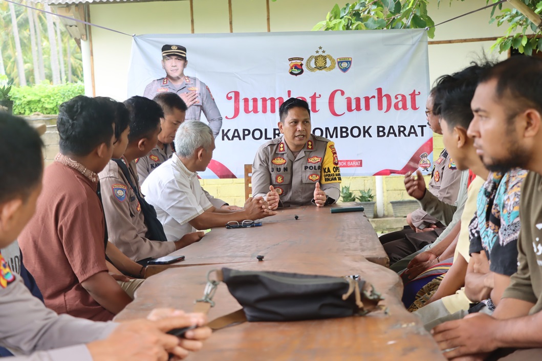 Jumat Curhat di Lombok Barat