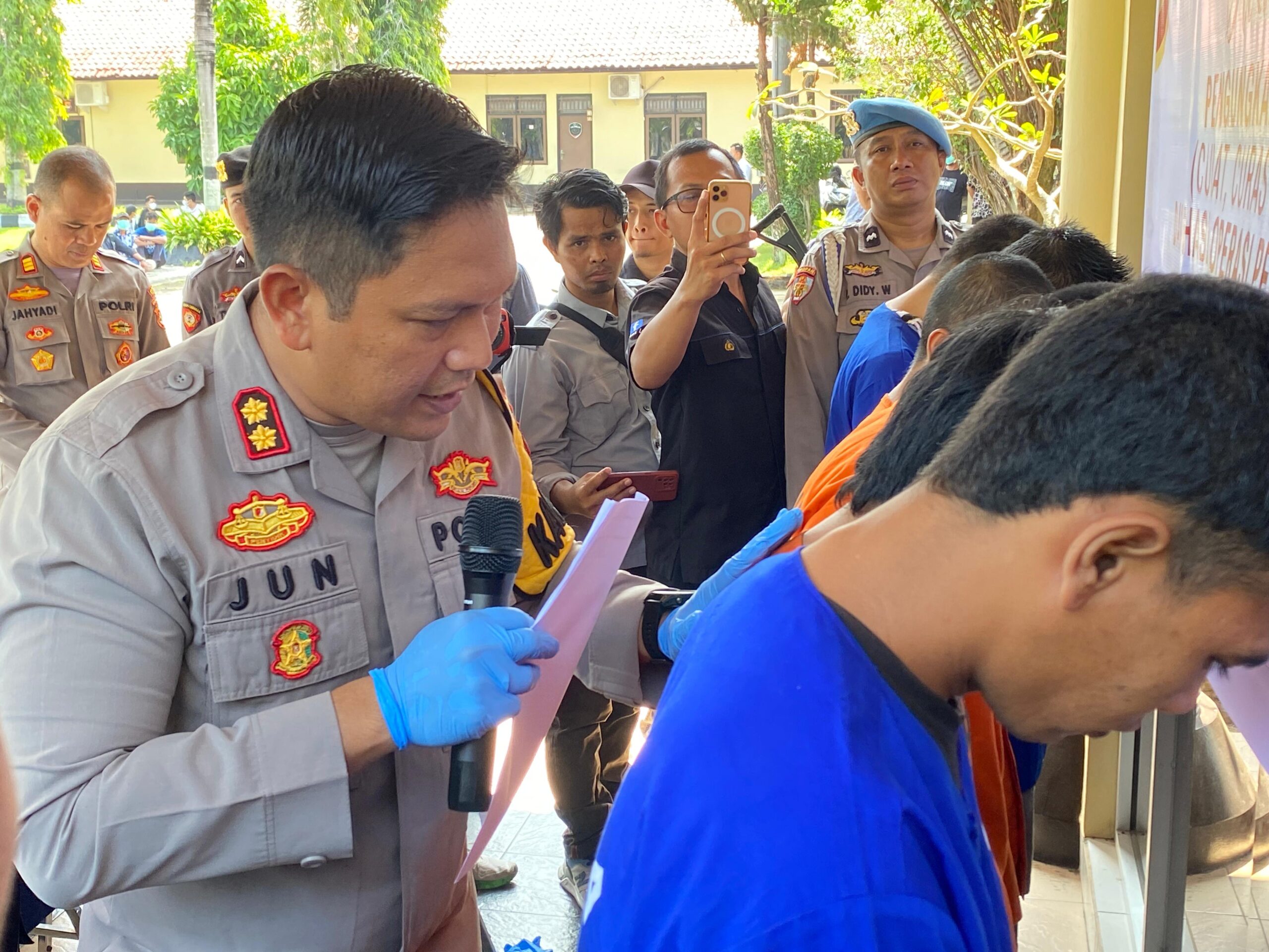 Polres Lombok Barat Ungkap 7 Kasus Curat, Curas, dan Curanmor