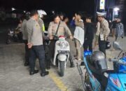 KRYD Akhir Pekan, Polsek Narmada Kembali Amankan Ranmor Knalpot Brong Dan Miras 