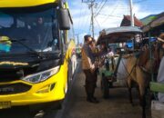 Patroli Di Pasar, Polsek Alas Berikan Himbuan Kepada Masyarakat Hingga Ojek Pangkalan