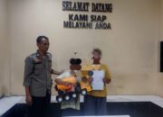 Salut! Polsek Sandubaya Kembali Tunjukkan Kepedulian, Bantu Anak Tuna Wicara yang Tersesat