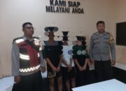 Respon Informasi Masyarakat, Bhabinkamtibmas Sandubaya Amankan 3 Remaja di Warung Remang-remang 