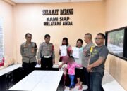 Dua Bocah Hilang, Polsek Sandubaya Gerak Cepat Lakukan Pencarian dan Berhasil Temukan