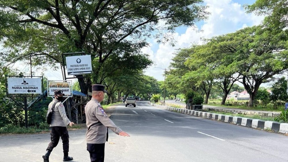 Polsek Kuripan Gelar Rawan Pagi di Dua Titik Strategis