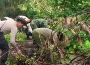 Gotong Royong TNI-Polri dan Masyarakat Wujudkan Lingkungan Sehat di Lombok Barat