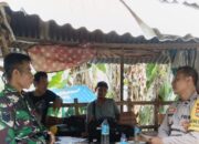 Sinergi TNI Polri Jaga Desa Jagaraga Indah: Poskamling Diaktifkan Kembali