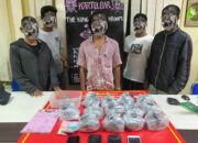 Jaringan Narkotika Terungkap: Polres Lombok Utara Amankan Lima Tersangka