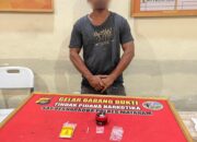 Pengedar Sabu di Wilayah Narmada Ditangkap Tim Opsnal Sat Resnarkoba Polresta Mataram 