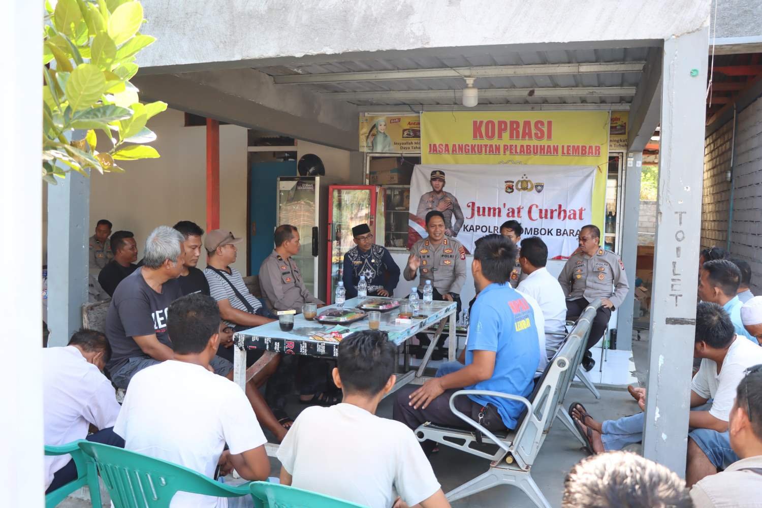 Kapolres Lombok Barat Tawarkan Solusi Atasi Persaingan Jasa Angkutan