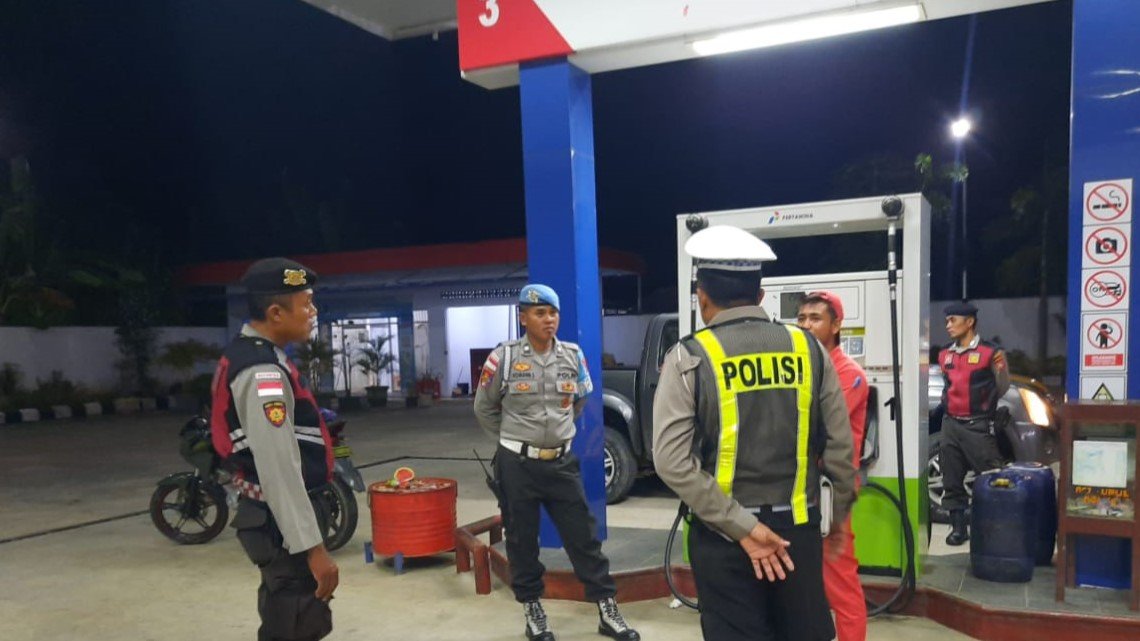 Polsek Sekotong Gelar Patroli KRYD Malam