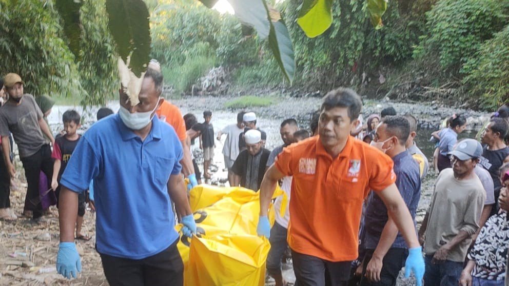 Pria Lansia Ditemukan Meninggal di Sungai Babak Gerung