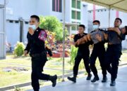 Gandeng BPBD & Dinas DAMKAR, Lapas Lombok Barat Gelar Simulasi Bencana