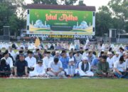 Kapolda dan Segenap PJU Polda NTB Mengikuti Shalat Idul Adha di Lapangan Bhara Daksa