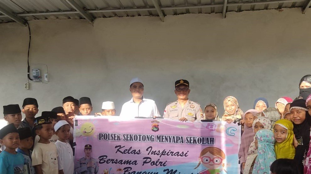 Polsek Sekotong Menyapa Sekolah