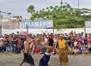 Meriahnya Festival Peresean “Belet Betatu Saling Kemos” Jilid 2 di Lombok Barat