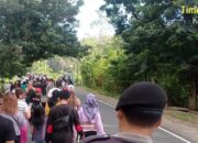 Ribuan Warga Ramaikan Jalan Sehat HUT Desa Sekotong Tengah ke-60