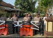 Perkuat Keamanan Markas, Polsek Lingsar Gelar Sispammako