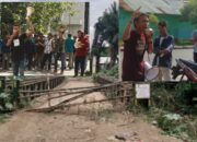 Miris, 4 Tahun Jembatan Penghubung Desa Bolo Dan Rade Diabaikan