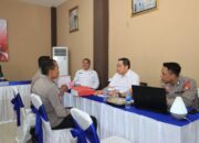Kapolres Loteng Sambut Tim Itwasum Polri Dalam Rangka Audit Kinerja Tahap II T.A. 2024
