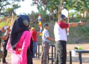 Lomba Menembak Beregu Kapolres Lombok Utara Cup