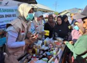 BBPOM Mataram Gencarkan Edukasi Keamanan Pangan di Pasar Tanamira, Sumbawa Barat