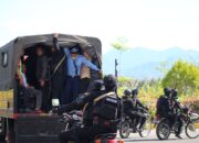 Brimob NTB laksanakan Simulasi _PKD di Bandara SultaN Kaharuddin Sumbawa 