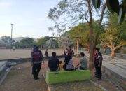 Sat Samapta Polres Bima Kota Laksanakan Patroli Jalan Kaki Pantau Situasi Kamtibmas