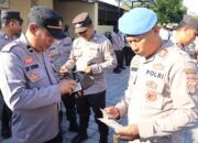 Si Propam Polresta Mataram Gelar Gaktiplin Sebagai Imbangan Ops Patuh 2024