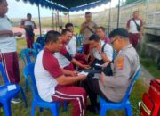 Sebanyak 131 Personel Polresta Mataram Di Hari Pertama Ikuti Tes Kesamaptaan Jasmani Semester 2 TA. 2024