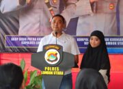 Kapolres Lombok Utara Resmikan Lapangan Tenis Tatag Trawang Tungga