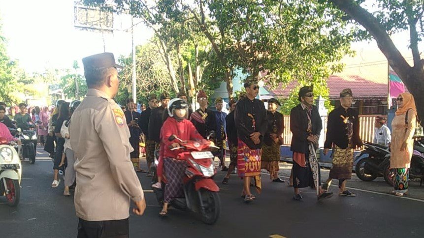 Polsek Kediri Amankan 2 Prosesi Nyongkolan Meriah di Lombok Barat