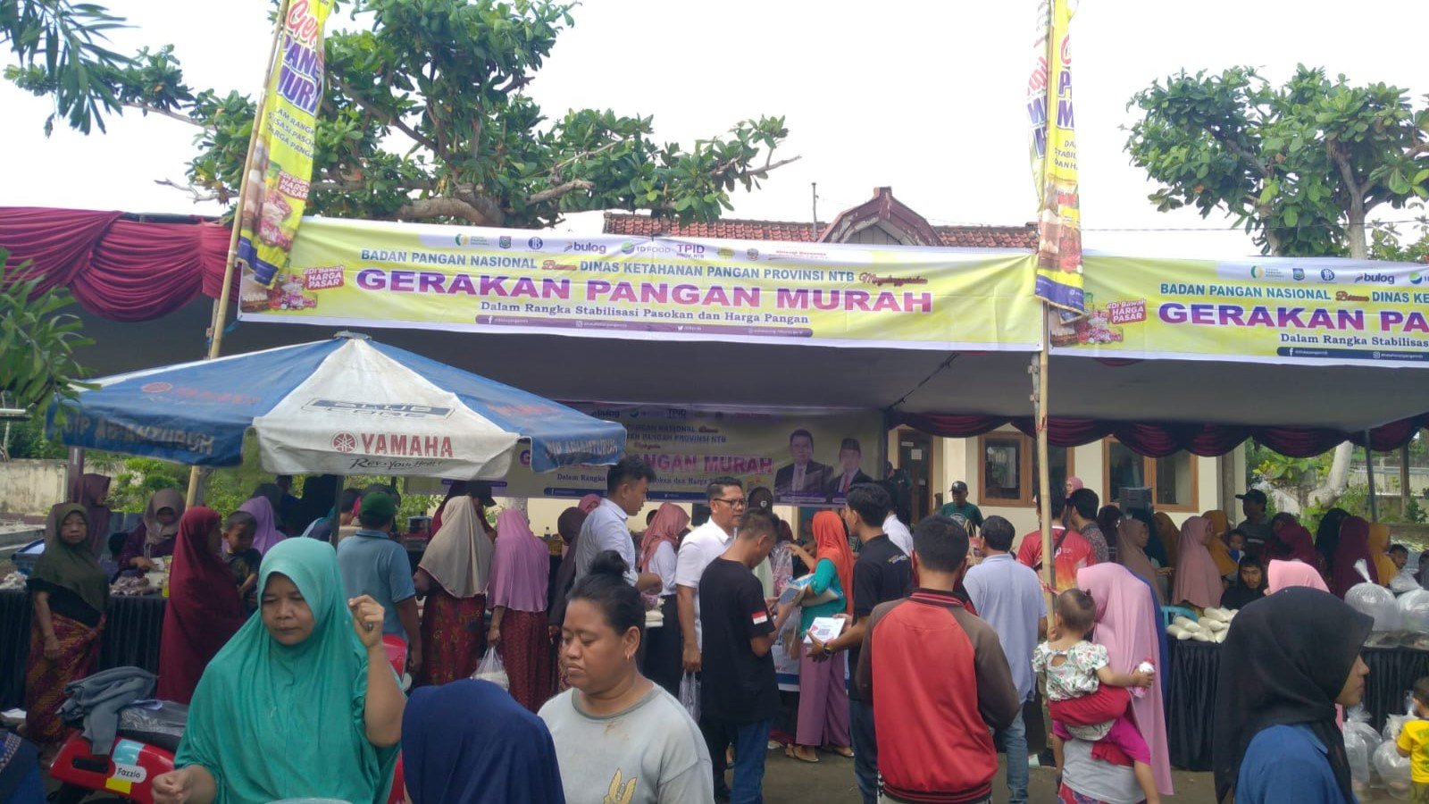 Polsek Kediri Amankan Gerakan Pangan Murah, Jaga Stabilitas Harga Pangan