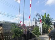 Polsek Kediri Sosialisasikan Pemasangan Bendera Merah Putih, Ajak Warga Rayakan HUT RI
