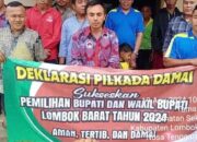 Desa Taman Baru Kompak Jaga Damai Pilkada Lombok Barat